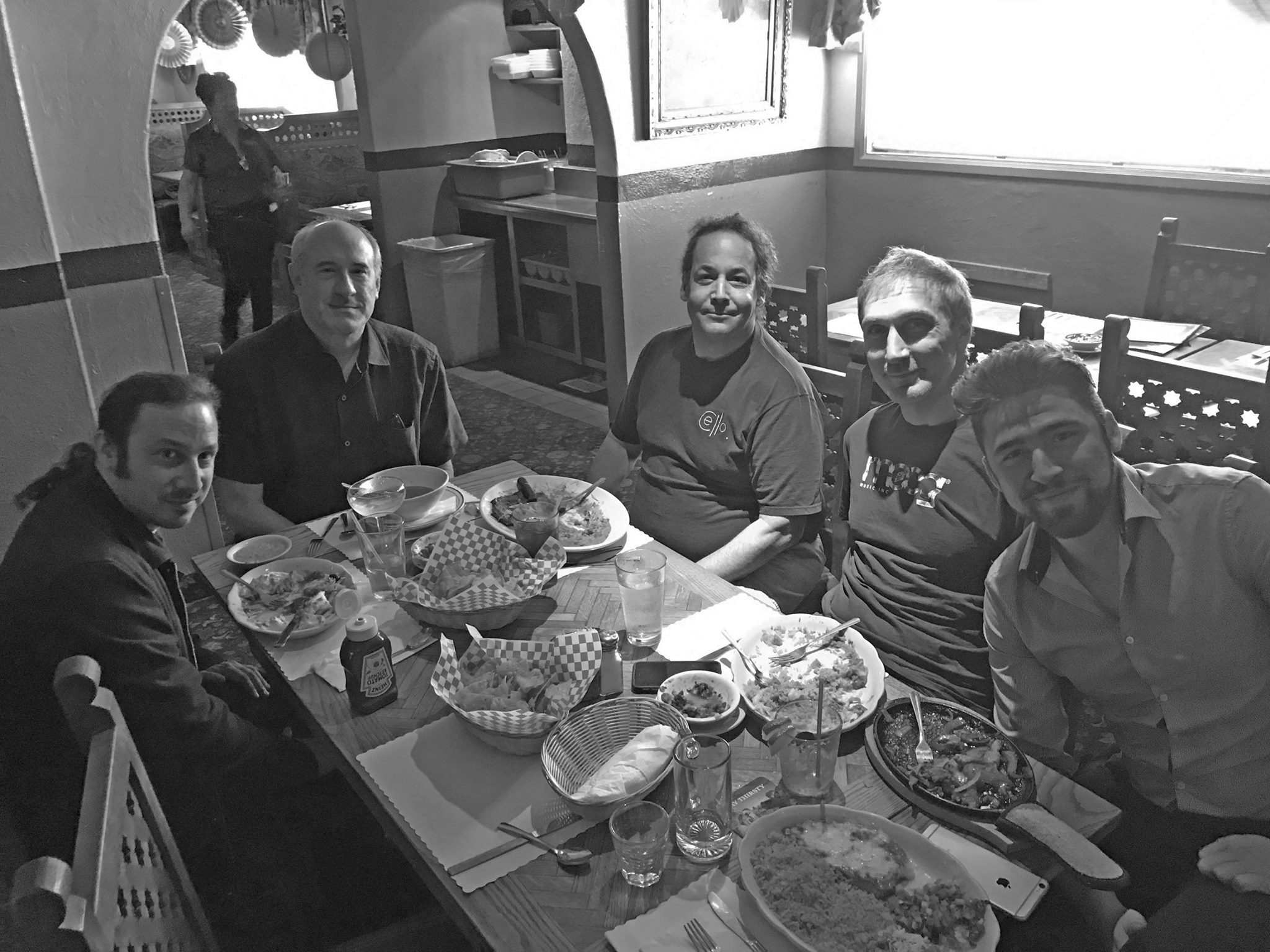 music business tech leaders Maor Appelbaum, Paul Wolff, Gary Myerberg-Lauter, J.J. Blair and Gino Bambino.